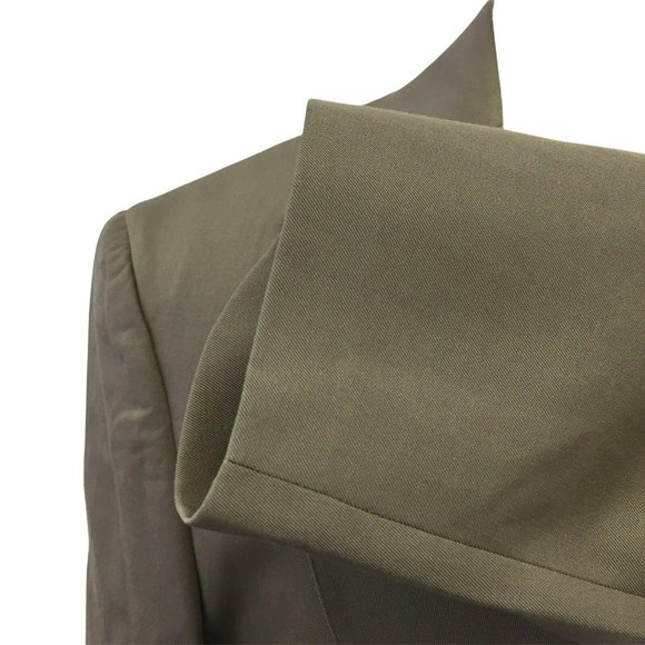 Dorman Winthrop Suit Jacket Blazer Sports Coat Mens Wool 42 L Olive Green - Picture 9 of 12